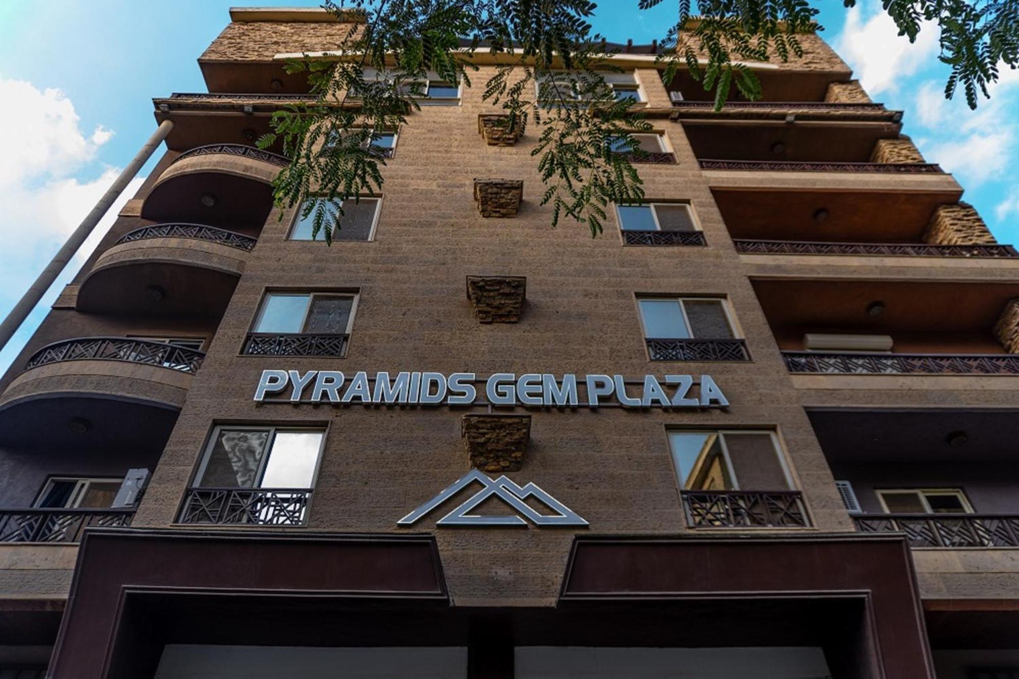 Pyramids Gem Plaza Hotel Kafrat al Jabal Exterior foto